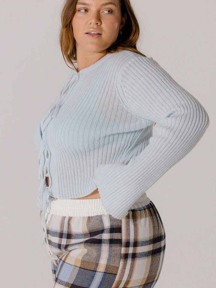 Cardigan SHEIN, albastru