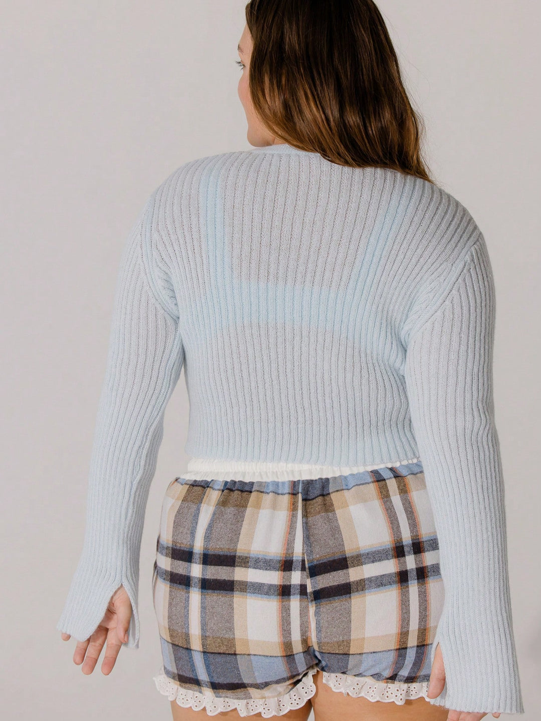 Cardigan SHEIN, albastru