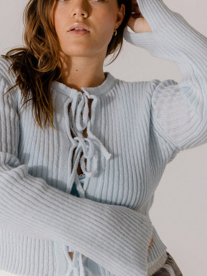 Cardigan SHEIN, albastru