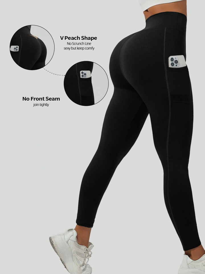 Leggings SHEIN, fekete