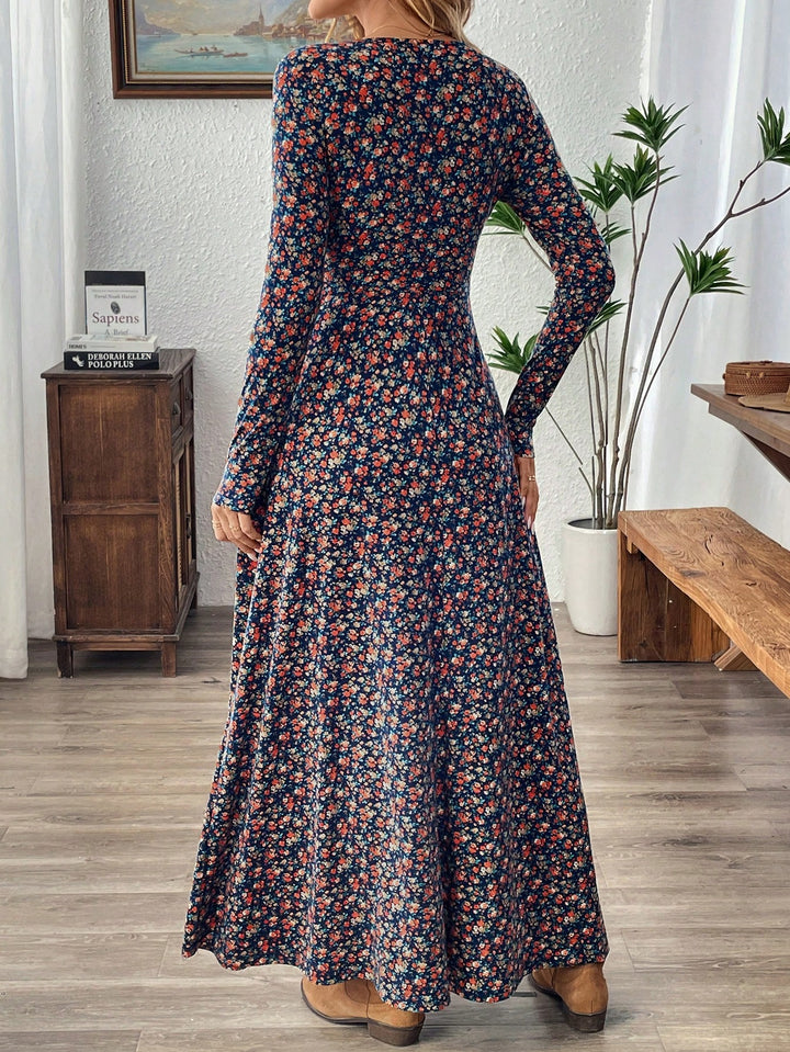 Rochie midi SHEIN, mix culori