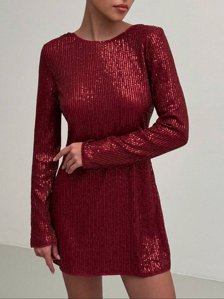 SHEIN mini ruha, piros