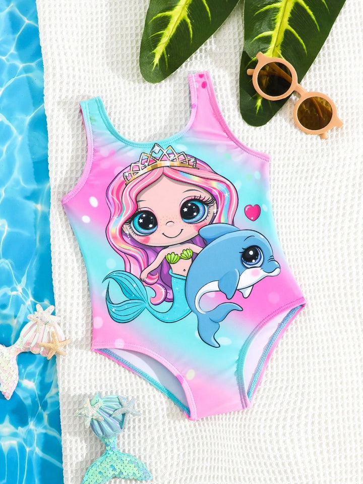 Costum de baie întreg SHEIN, mix culori