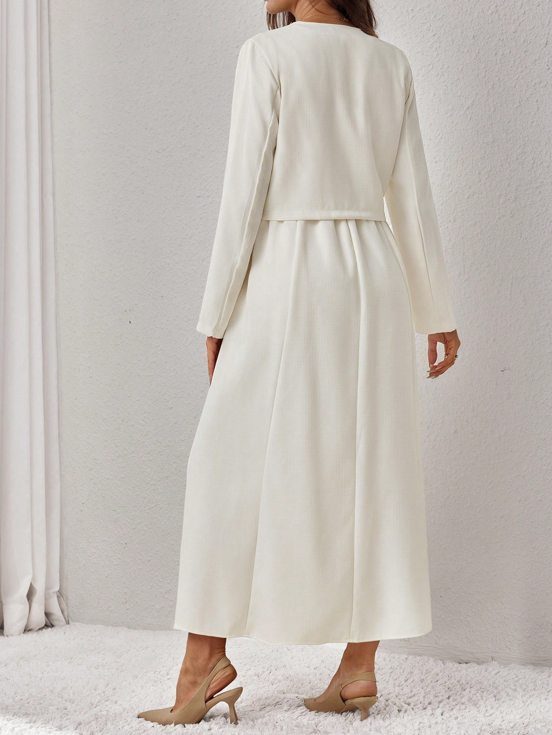 SHEIN együttes, bézs