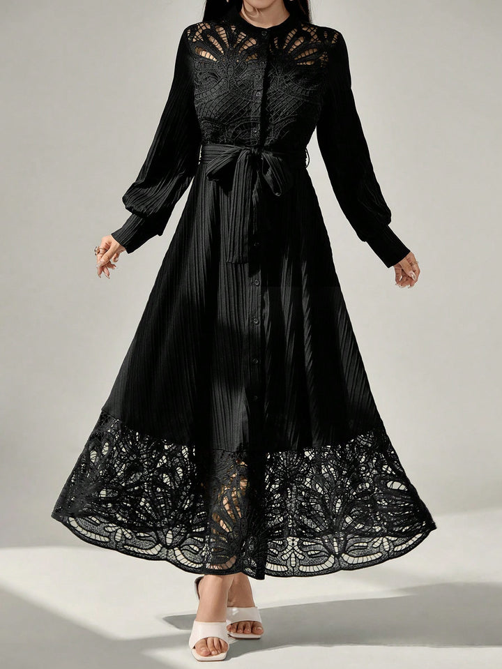 SHEIN maxiruha, fekete