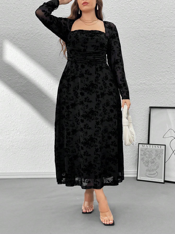 Rochie maxi SHEIN, negru