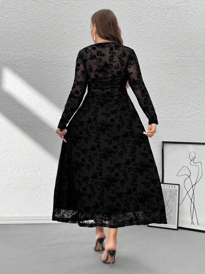 Rochie maxi SHEIN, negru