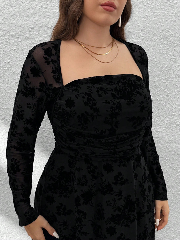 Rochie maxi SHEIN, negru
