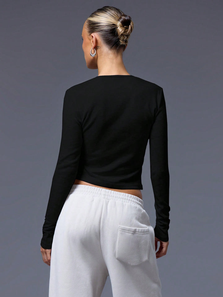 Top SHEIN, negru