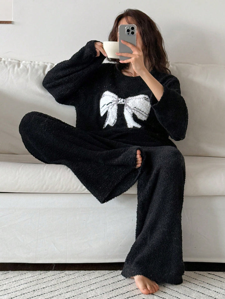 Pijama SHEIN, negru