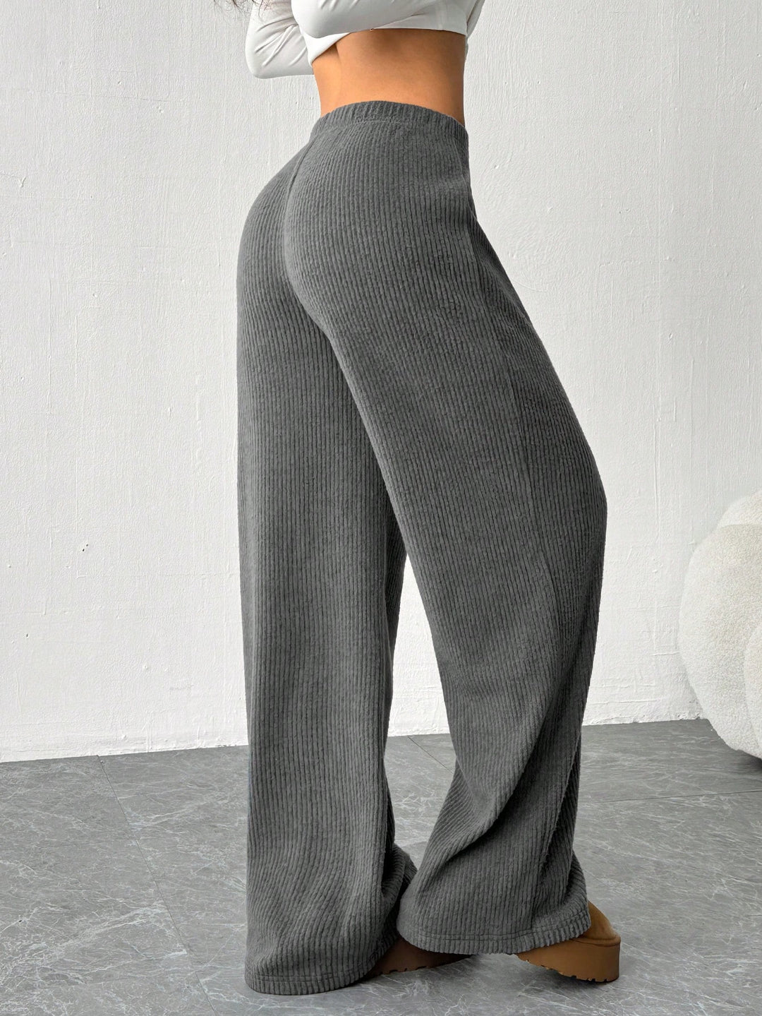 Pantaloni SHEIN, gri