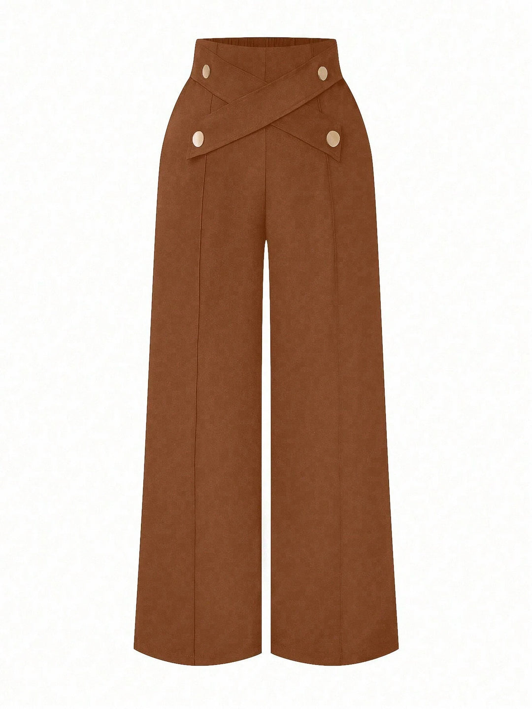 Pantaloni SHEIN, maro