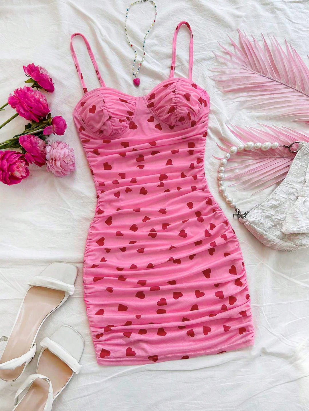 Rochie mini SHEIN, mix culori