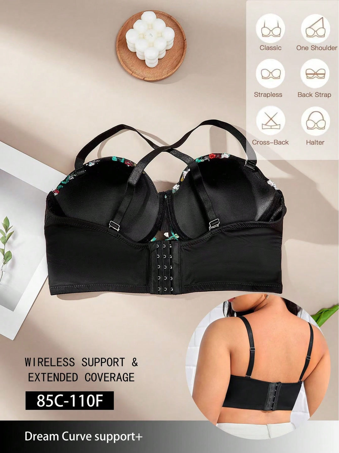 Sutien SHEIN, negru