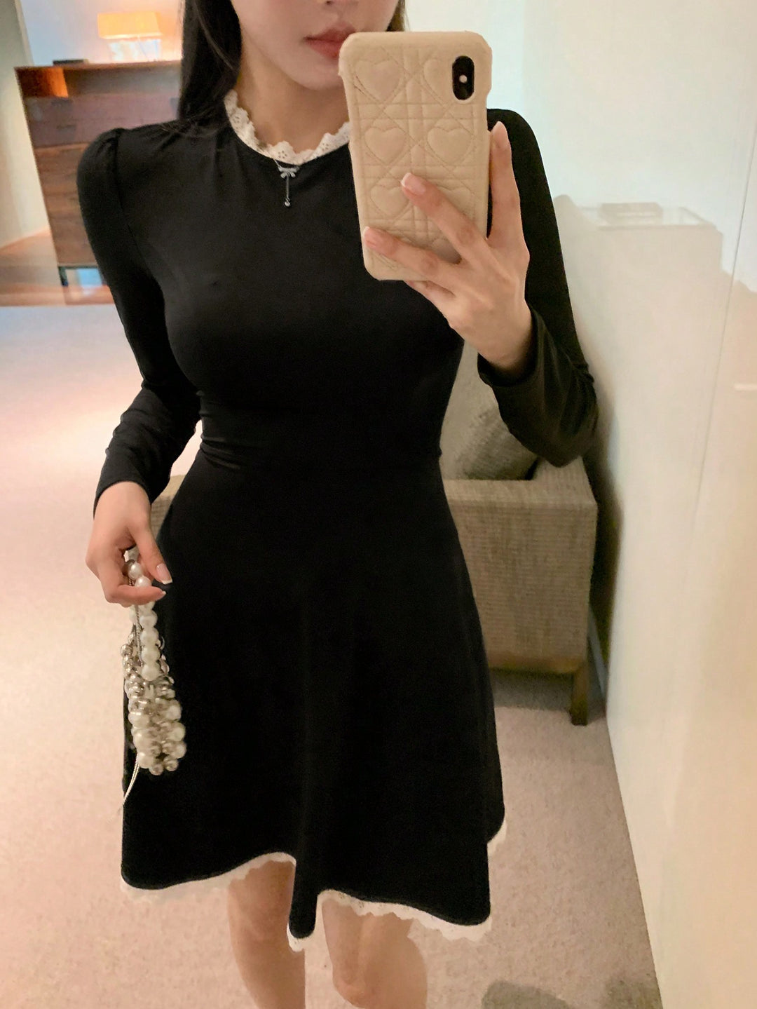 Rochie scurtă SHEIN, negru