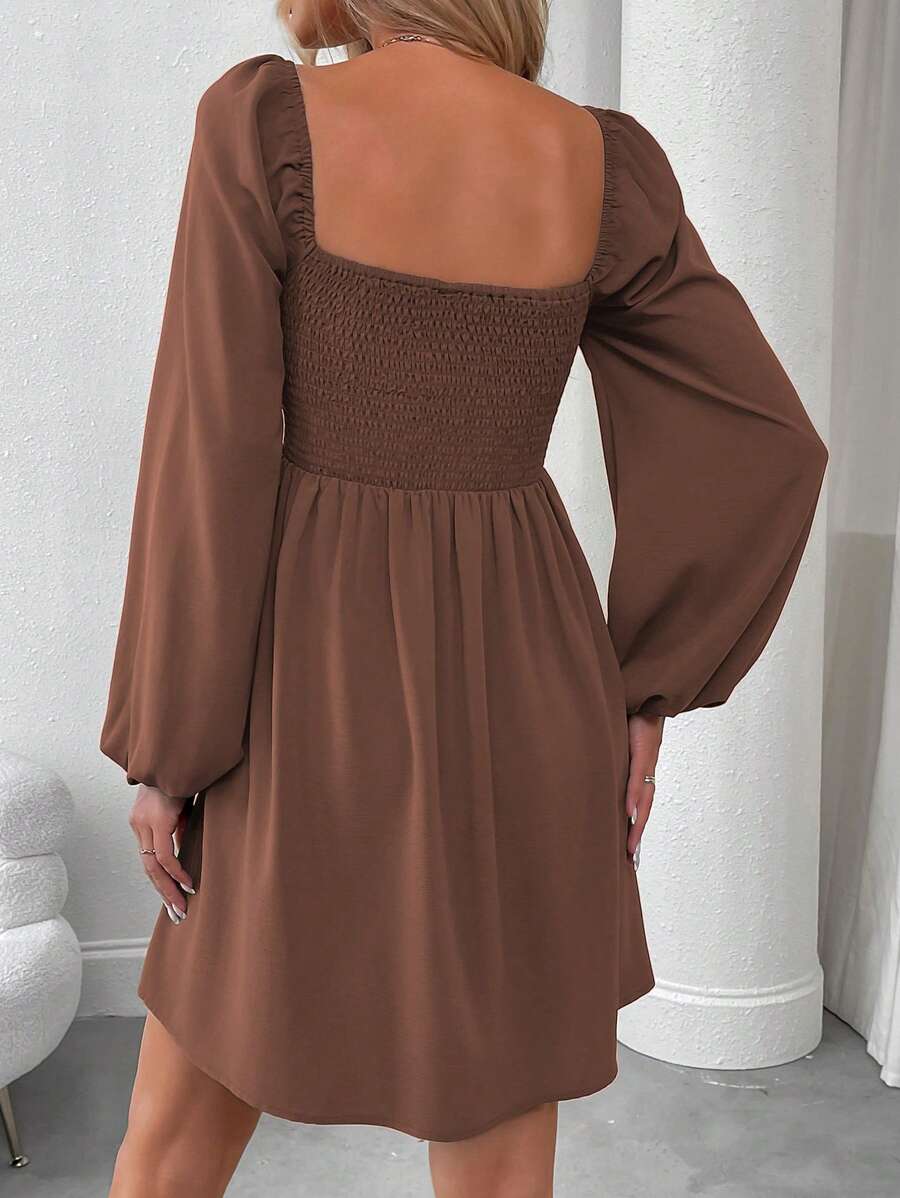 Rochie mini SHEIN, maro