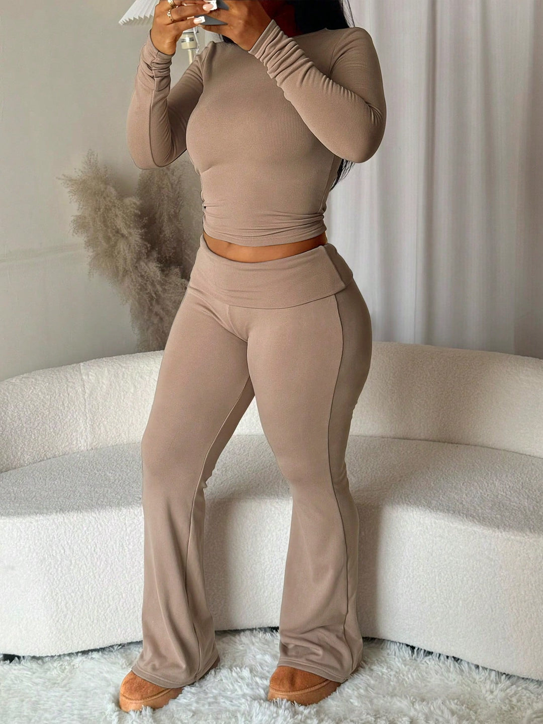 Compleu SHEIN, kaki