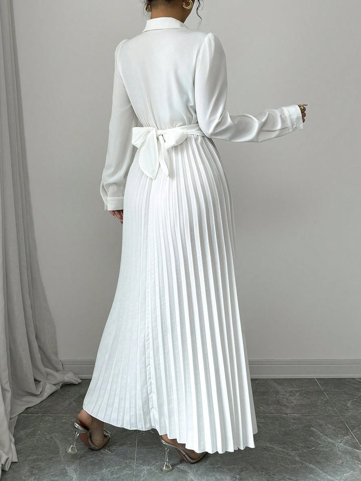 SHEIN maxi ruha, fehér