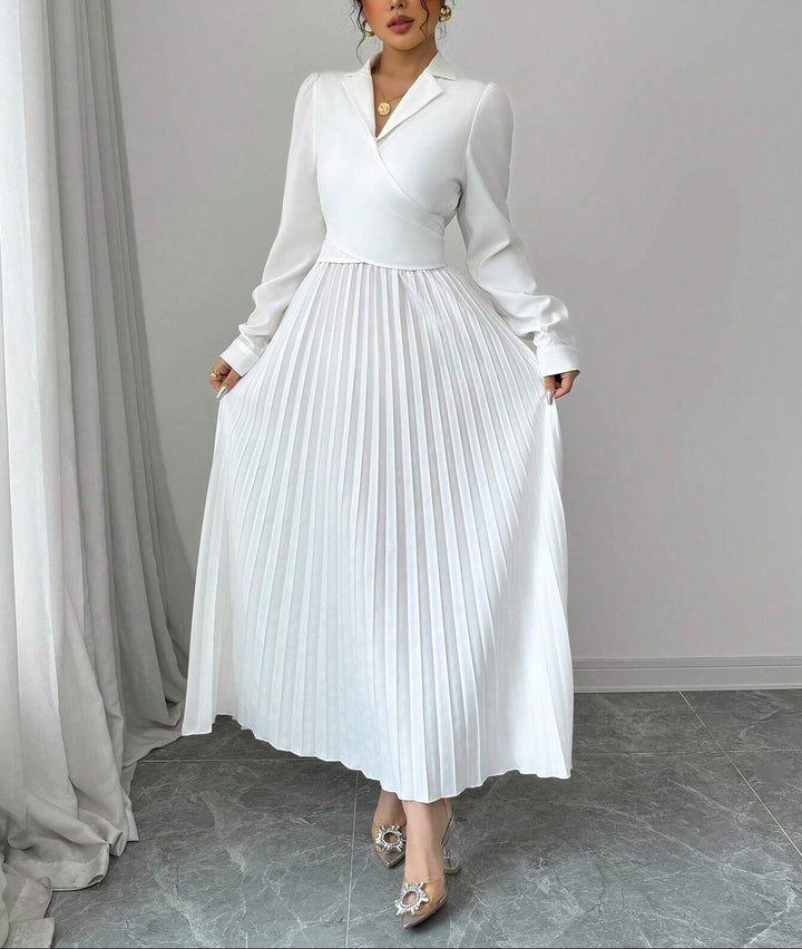 SHEIN maxi ruha, fehér