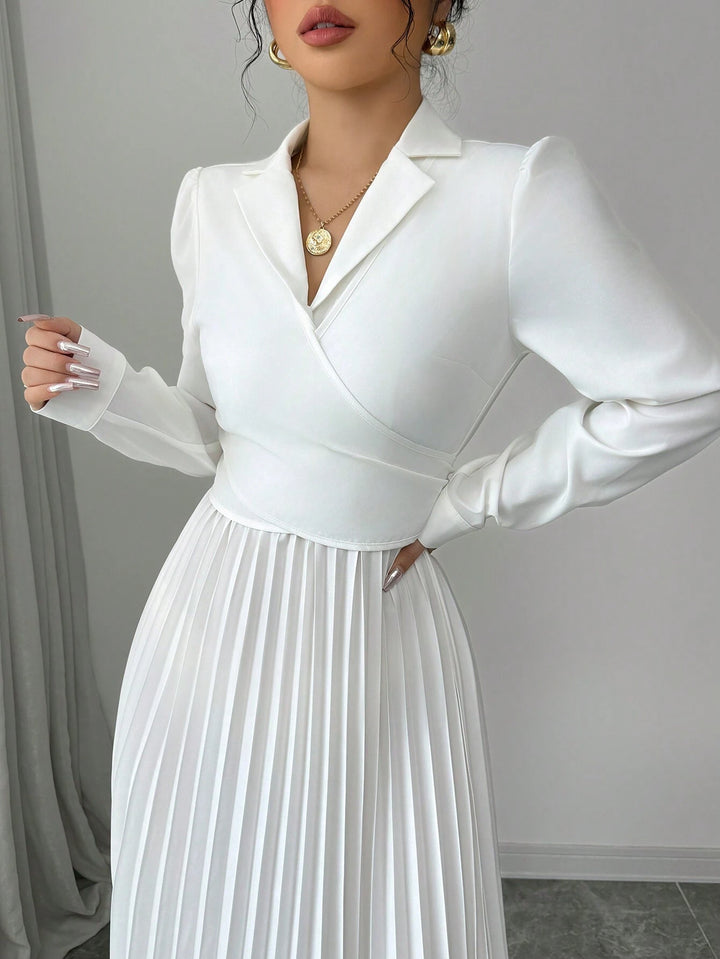 SHEIN maxi ruha, fehér