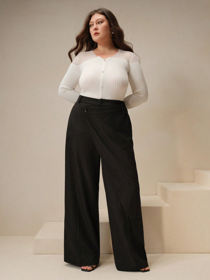 Pantaloni SHEIN, negru