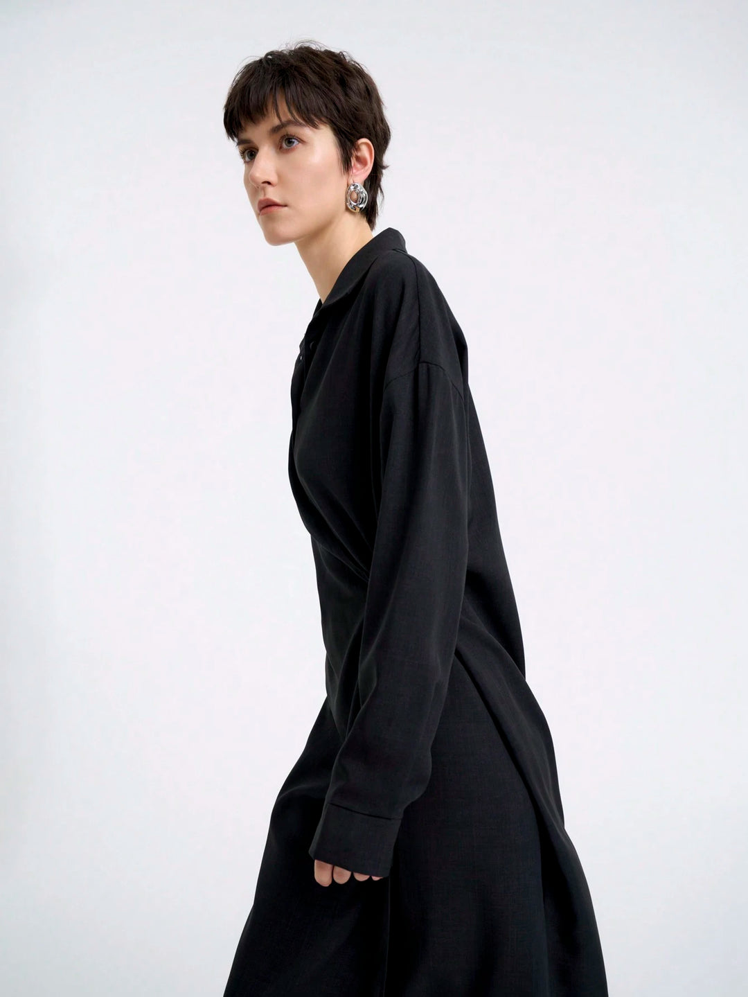 Rochie midi SHEIN, negru