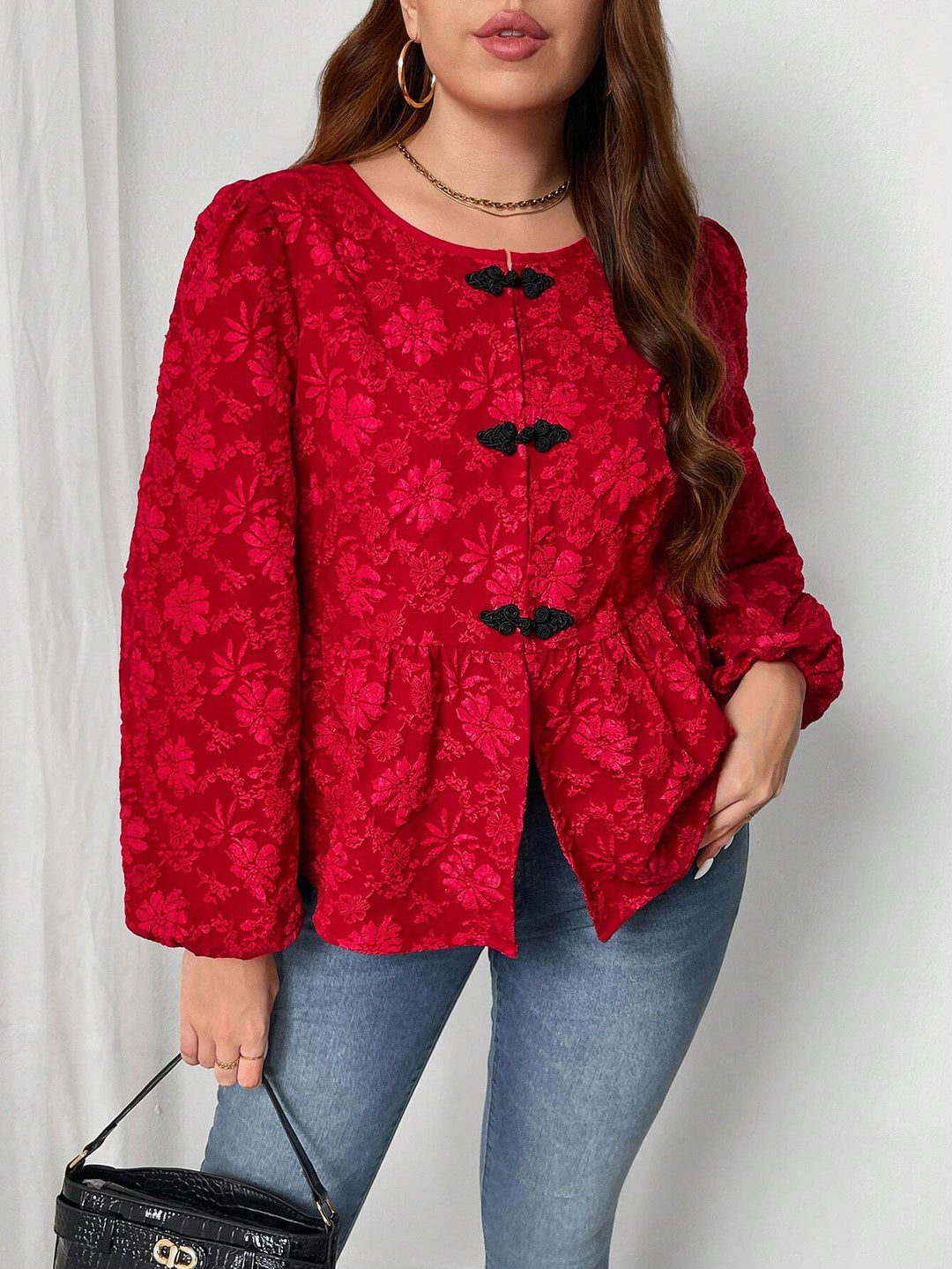 SHEIN blézer, piros