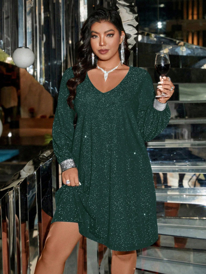 Rochie mini SHEIN, verde