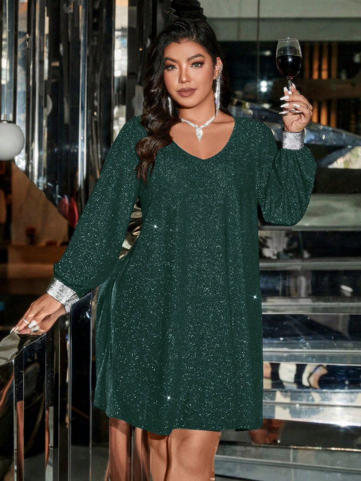 Rochie mini SHEIN, verde