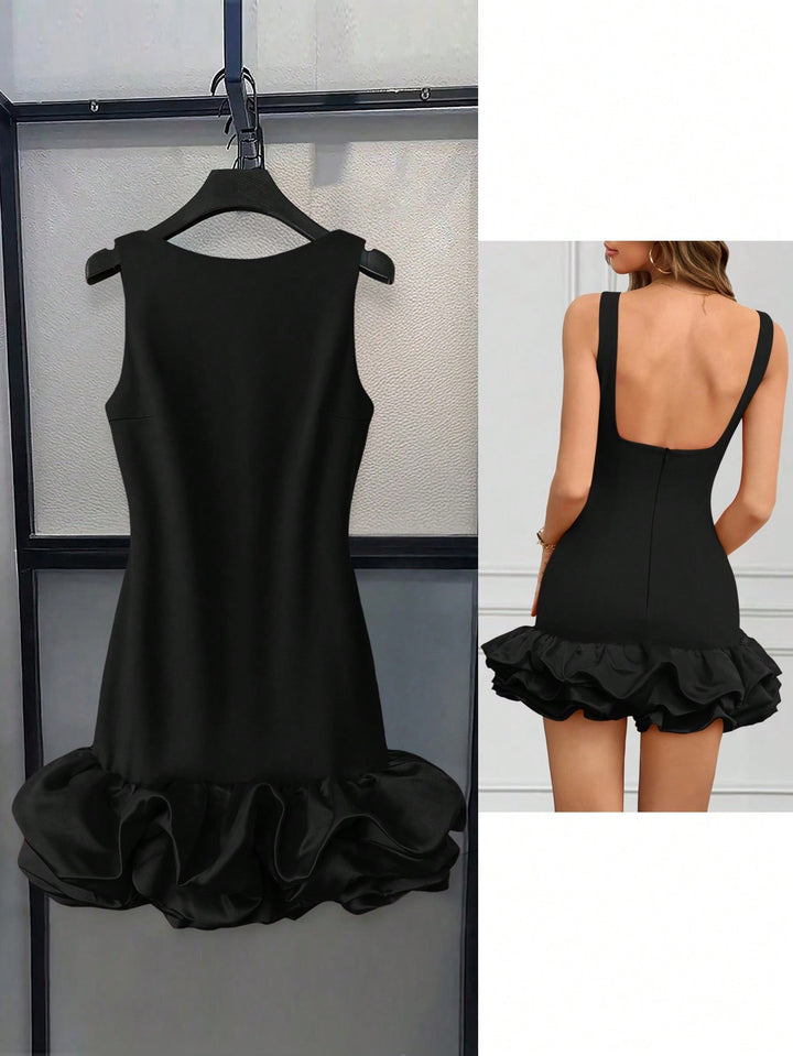 Rochie mini SHEIN, negru