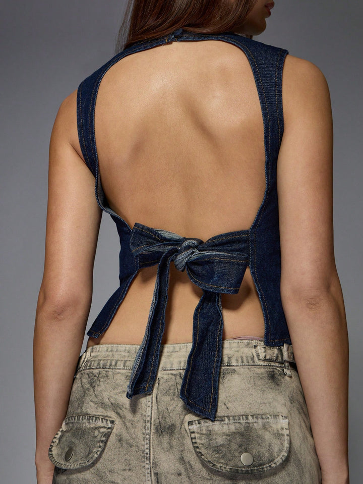 Top SHEIN, albastru