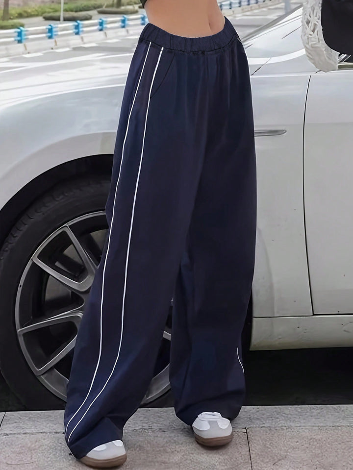 Pantaloni SHEIN, albastru
