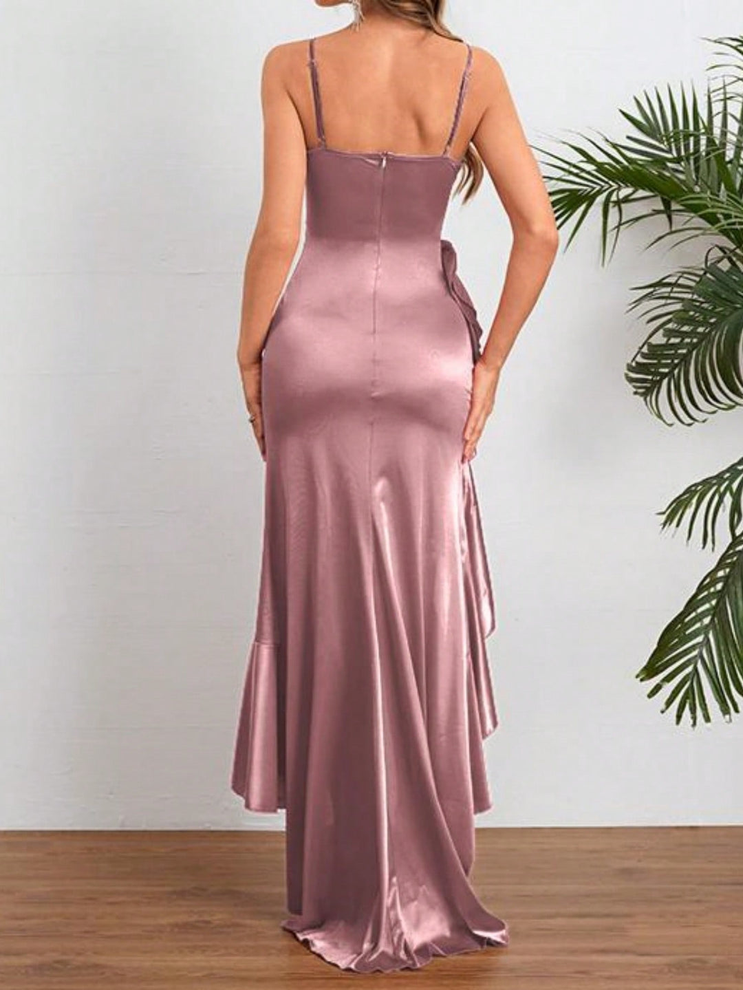 Rochie maxi SHEIN, roz