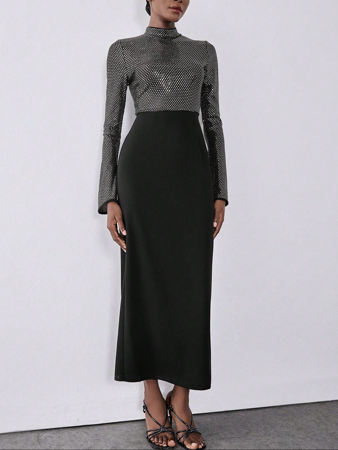 Rochie maxi Shein, negru