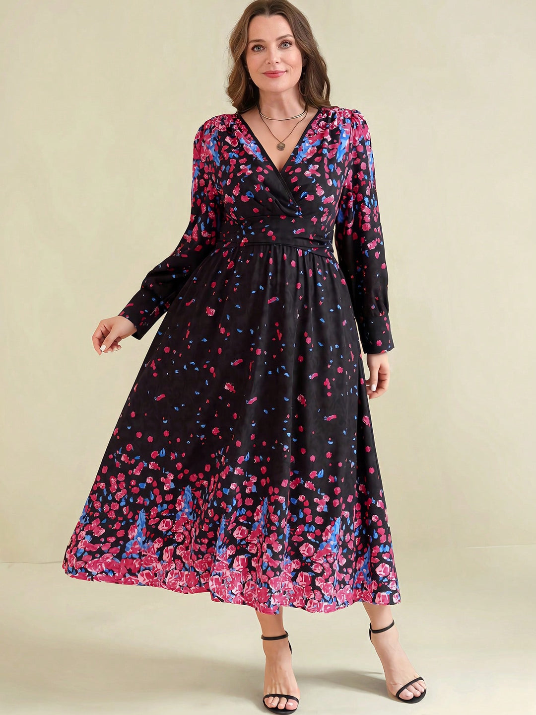 Rochie SHEIN, mix culori