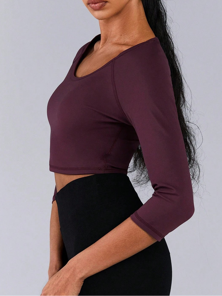 SHEIN blúz, bordó
