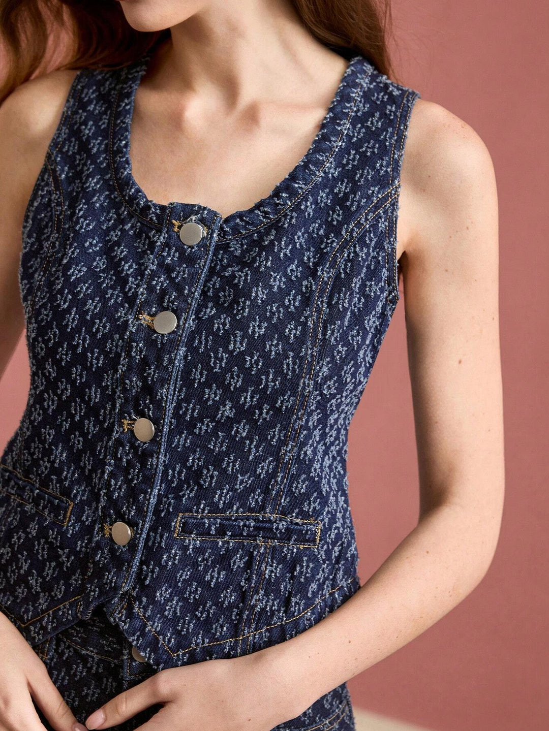 Top MOTF by Shein, kék