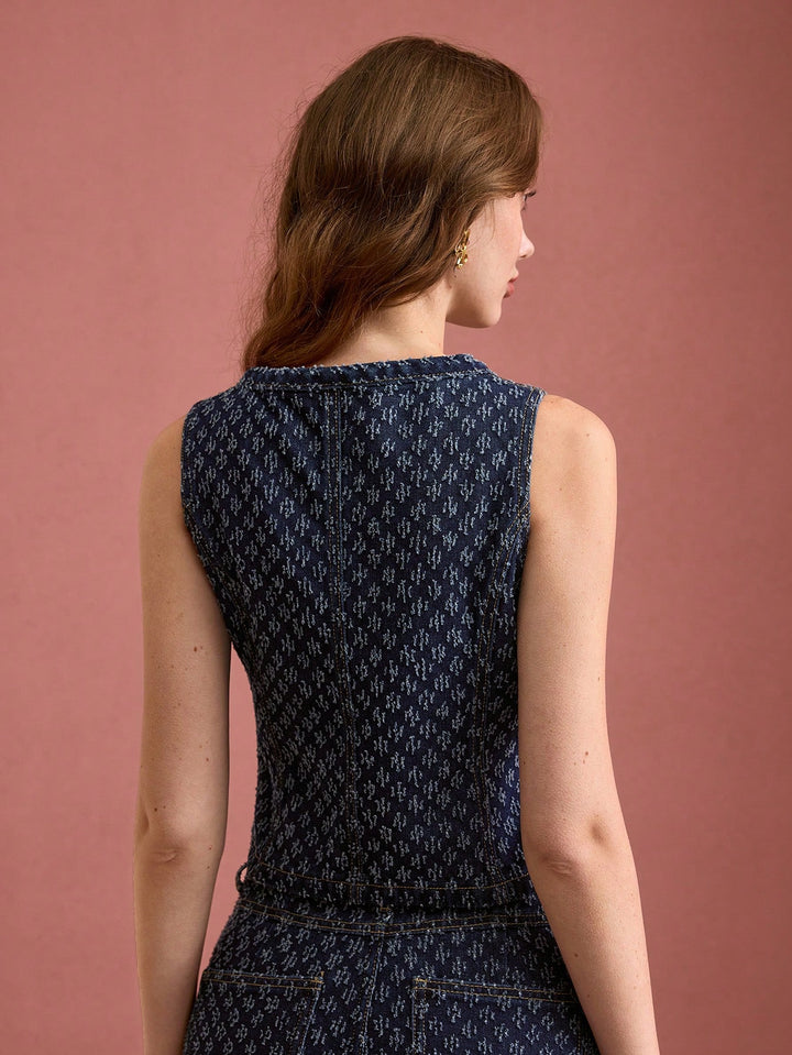 Top MOTF by Shein, kék