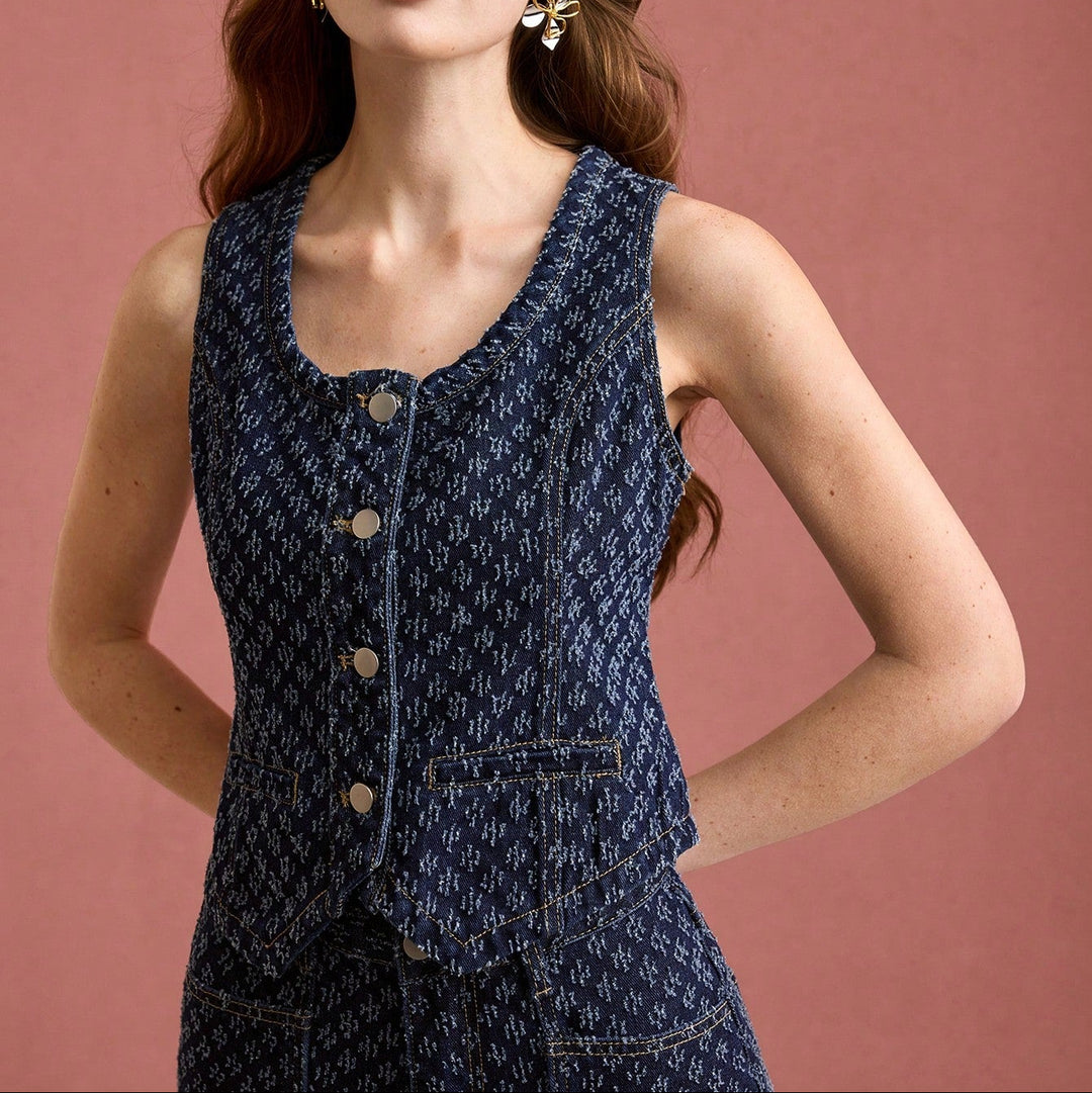 Top MOTF by Shein, kék