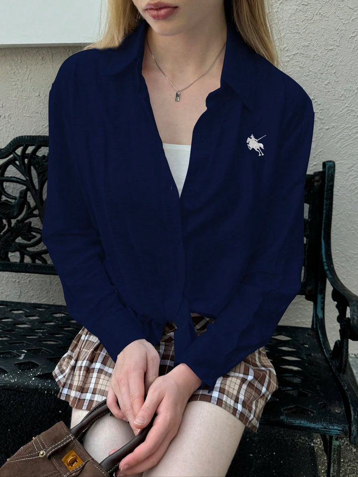 Bluza SHEIN, albastru