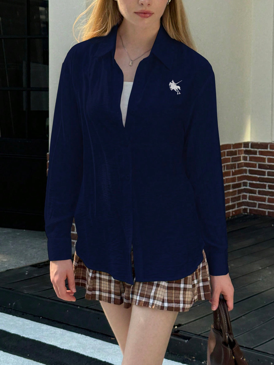 Bluza SHEIN, albastru