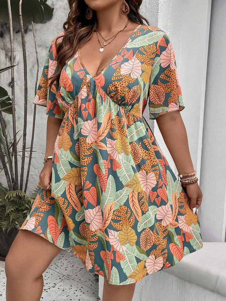 Shein Curve+ miniruha, vegyes színek