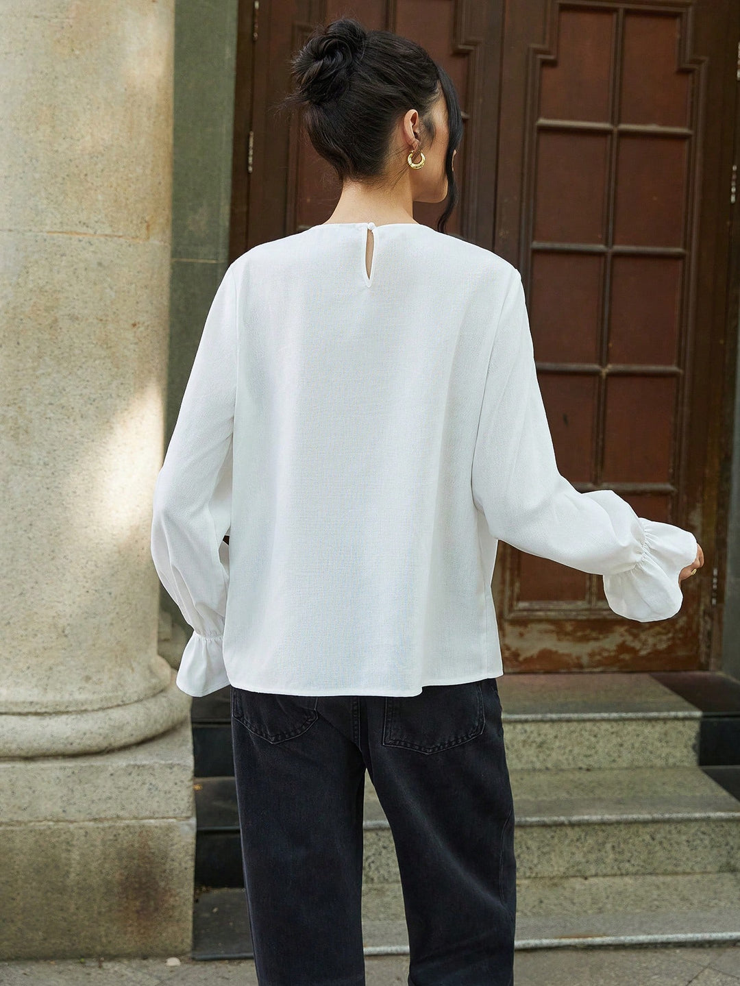 Bluza SHEIN, alb