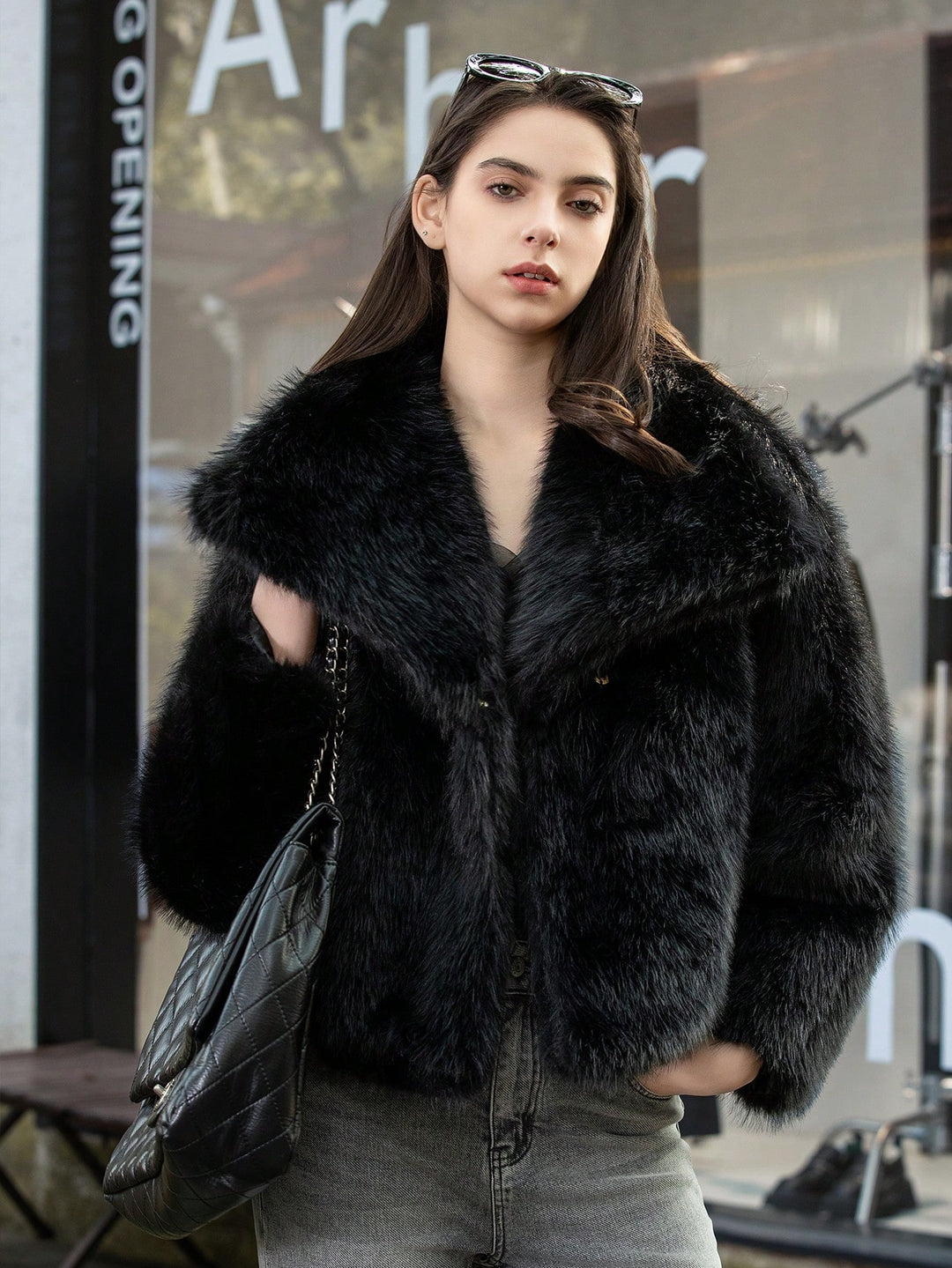 Palton SHEIN, negru