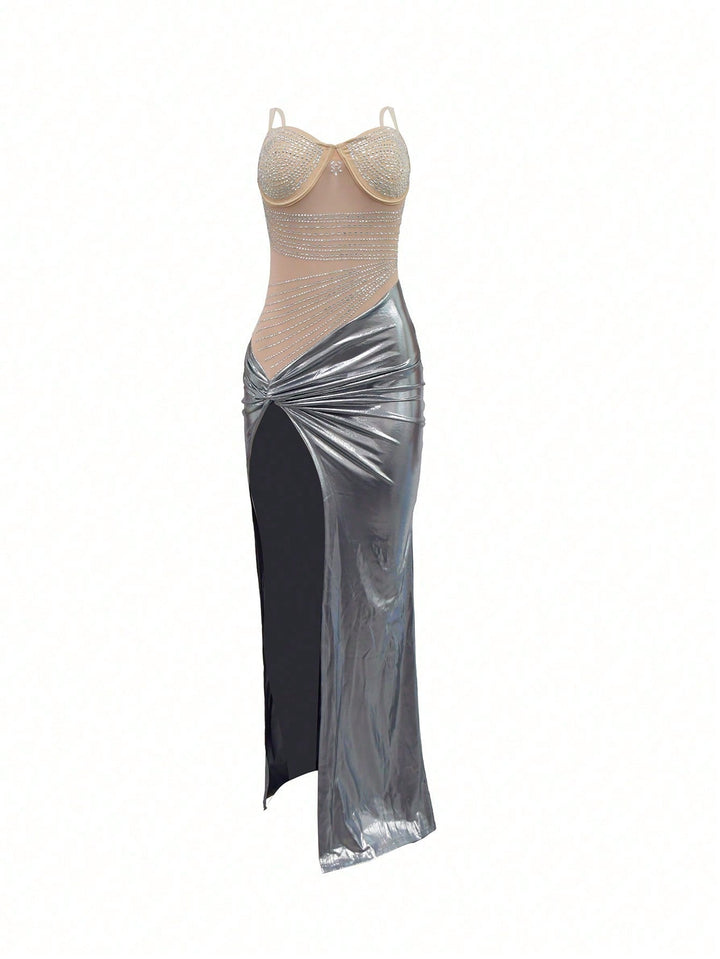 Rochie SHEIN, argintiu