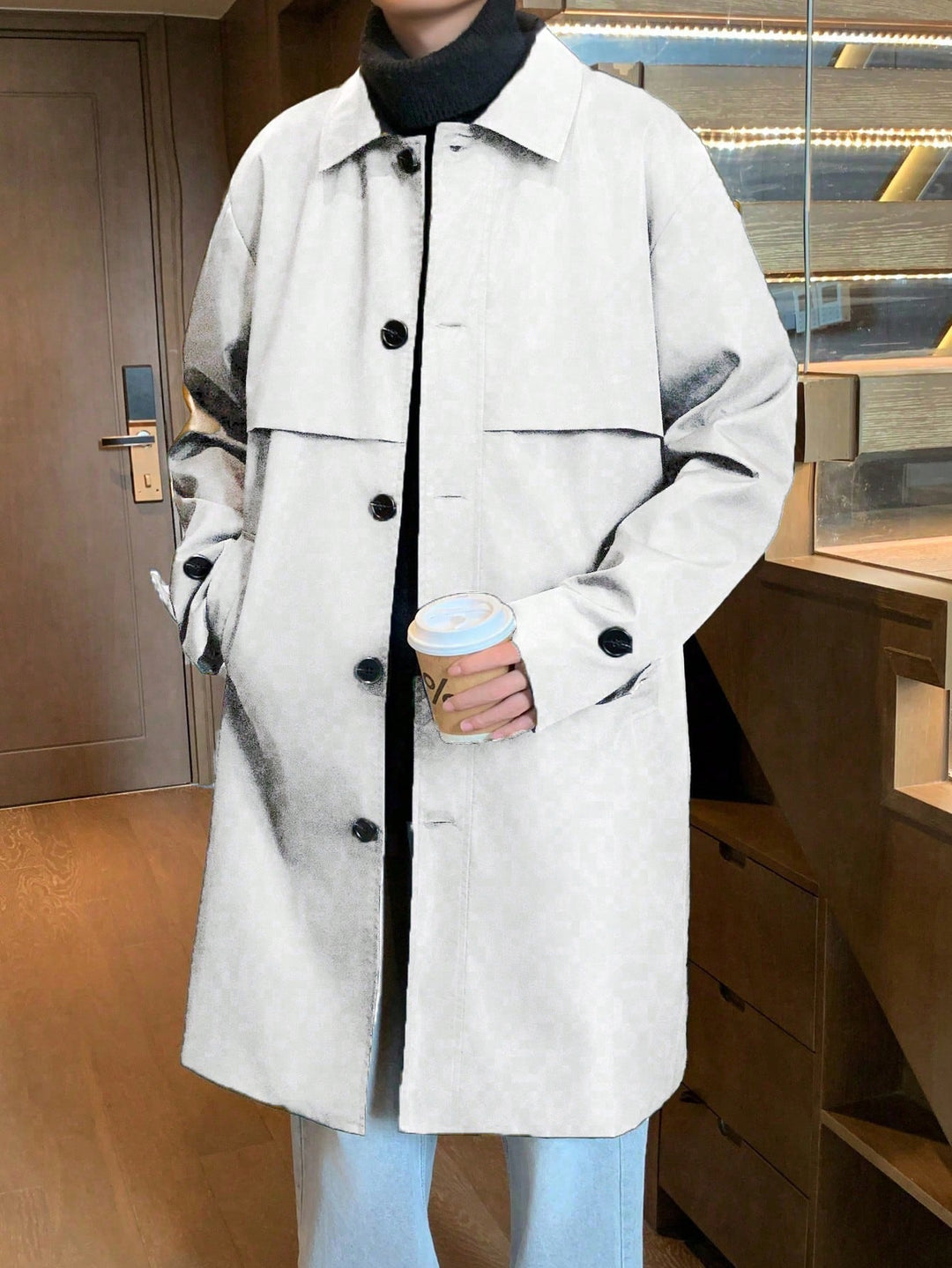 Trench SHEIN, bej