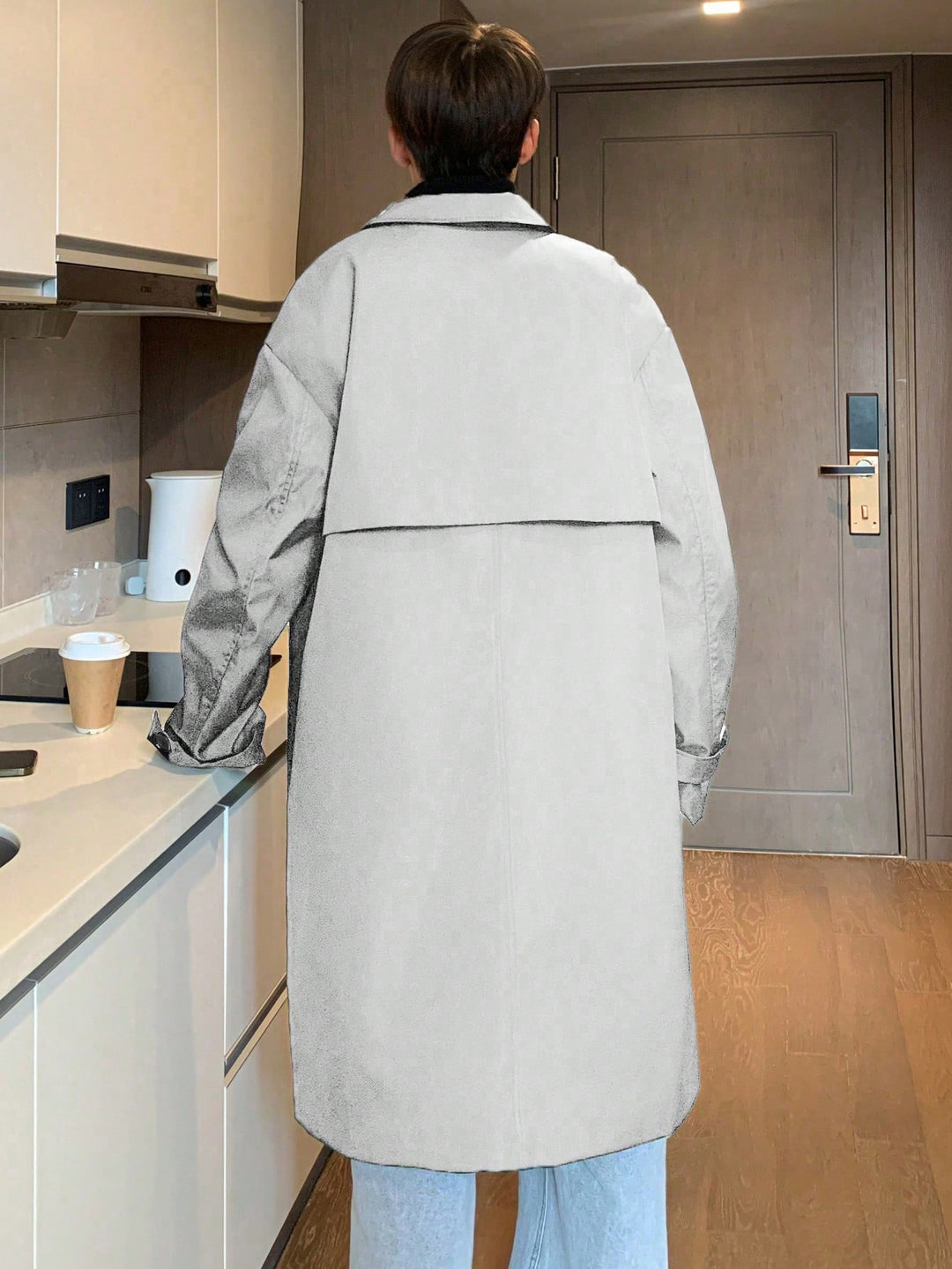 Trench SHEIN, bej