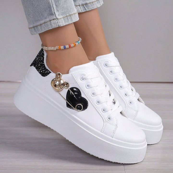 Pantofi sport SHEIN, alb