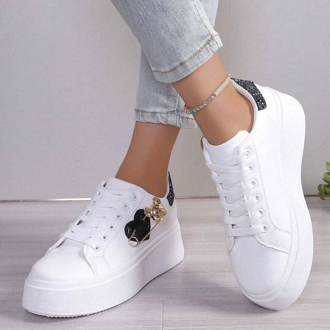 Pantofi sport SHEIN, alb