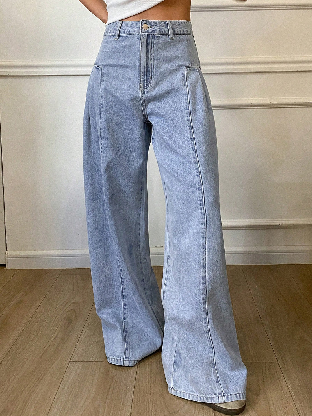 Jeans SHEIN, albastru
